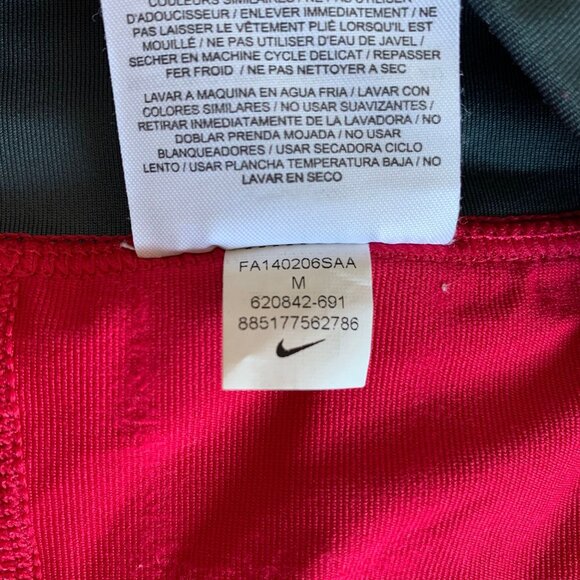 Set of 2 Nike Dri-Fit Pink Gray Athletic Tennis Skort Built-In Shorts Size M - Picture 5 of 10